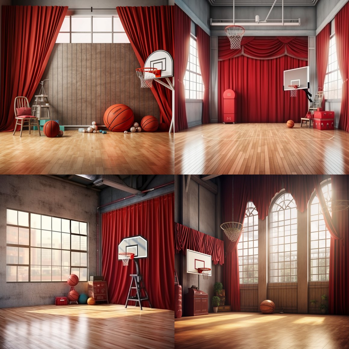 Halfway Through: Vintage Gymnasium Exploration