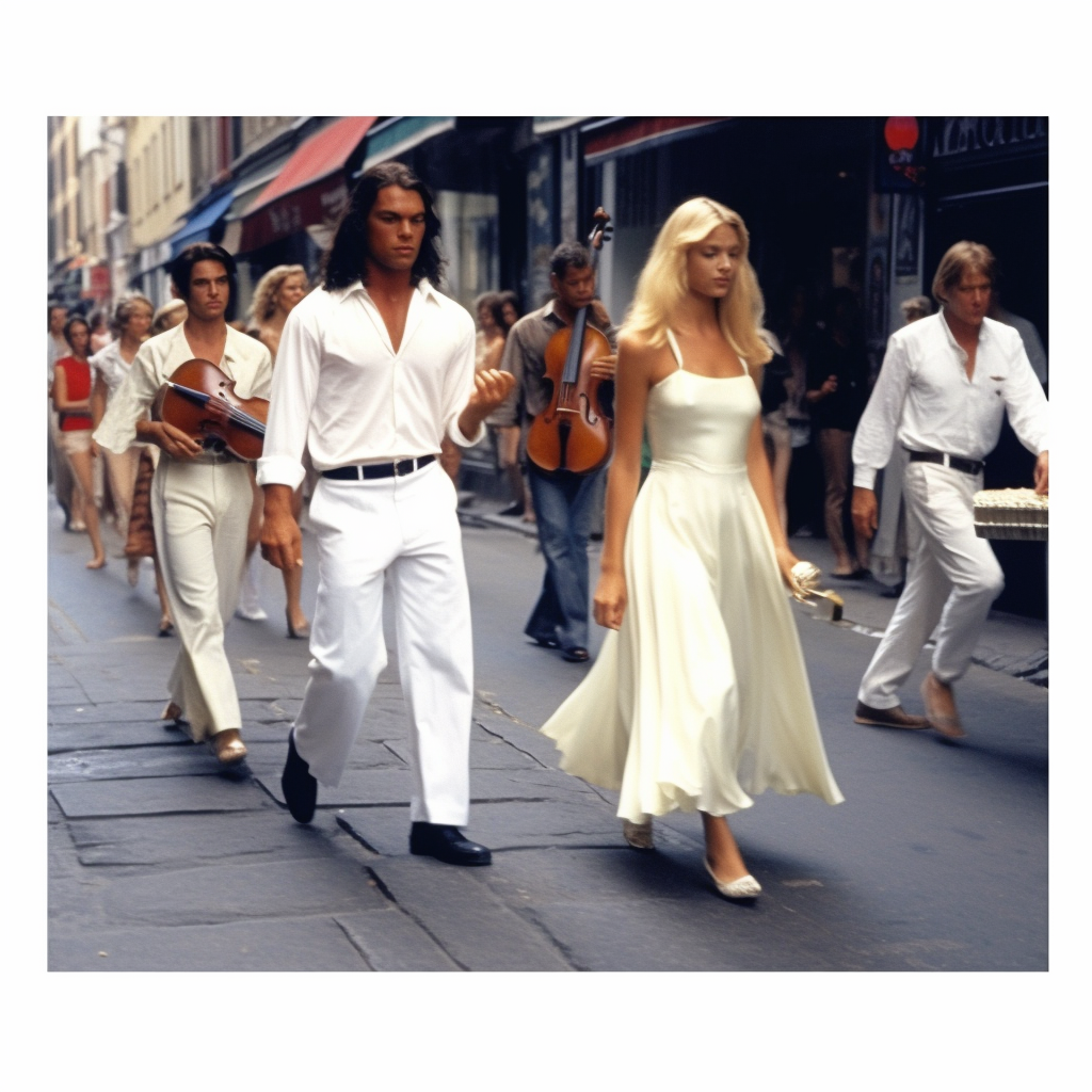 Chic Stroll: Frida Aasen in 90s Paris