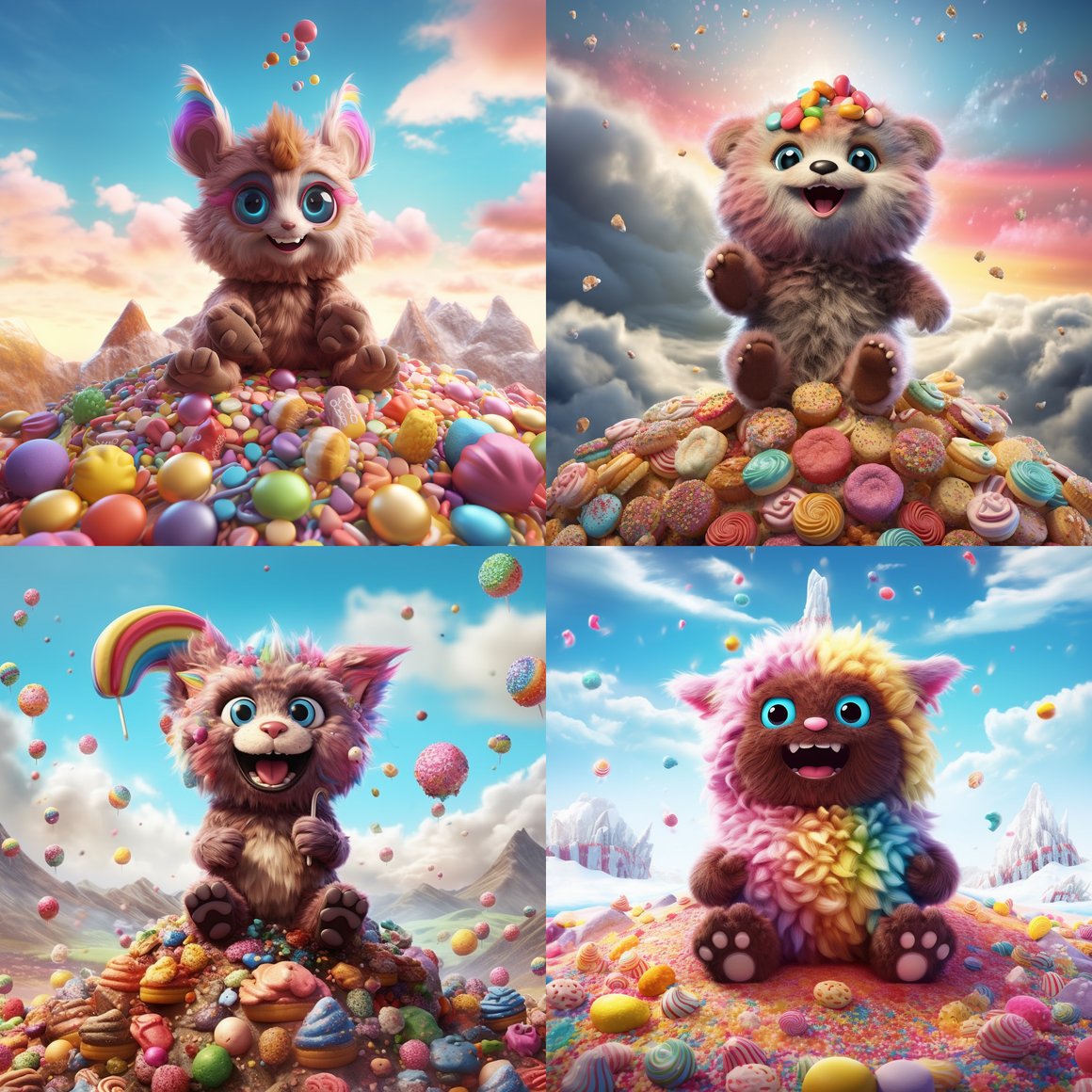Sugar Galaxy: A Fantastical Candy-Filled Odyssey