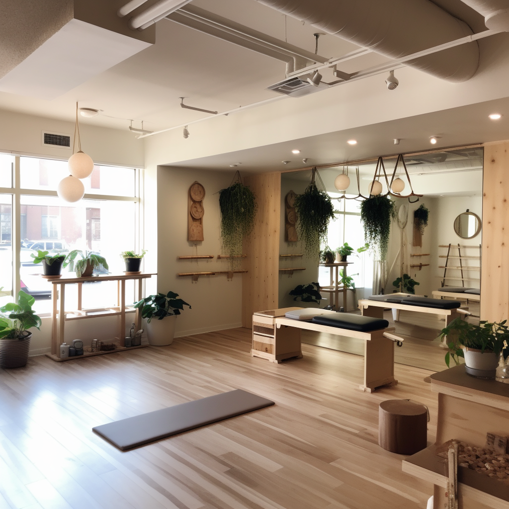 Harmonious Escapade: Journey into a Tranquil Pilates Studio