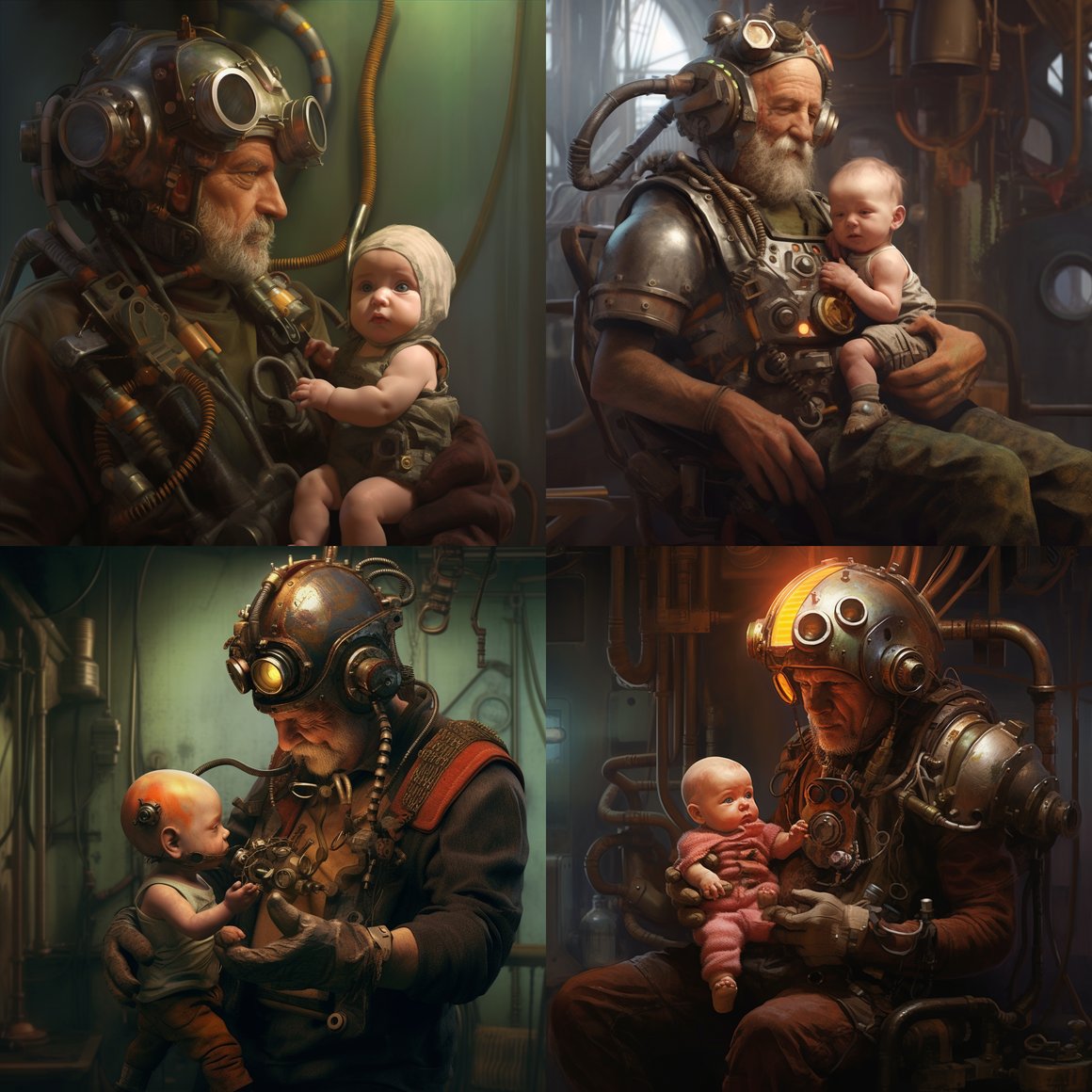 Halfway Wrought: Steampunk Survival with a Cyborg Infant