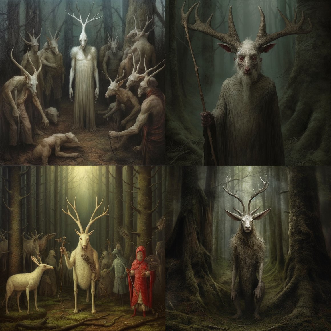 A Terrifying Encounter With Wendigo in Bosch's Ancient Forest