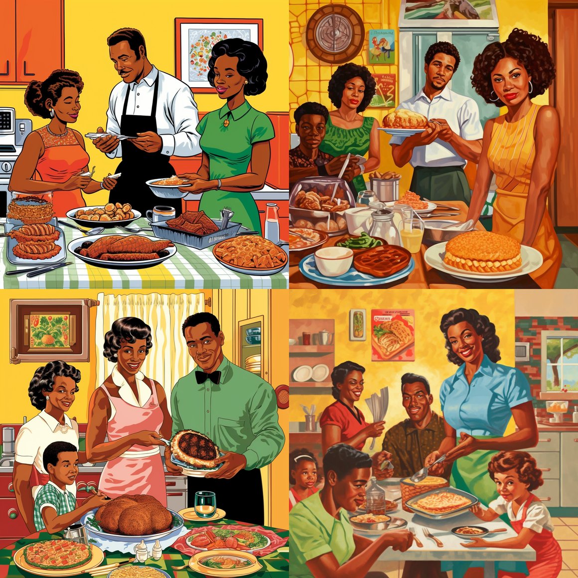 Sunday Soul Feast: A Pop Art Representation