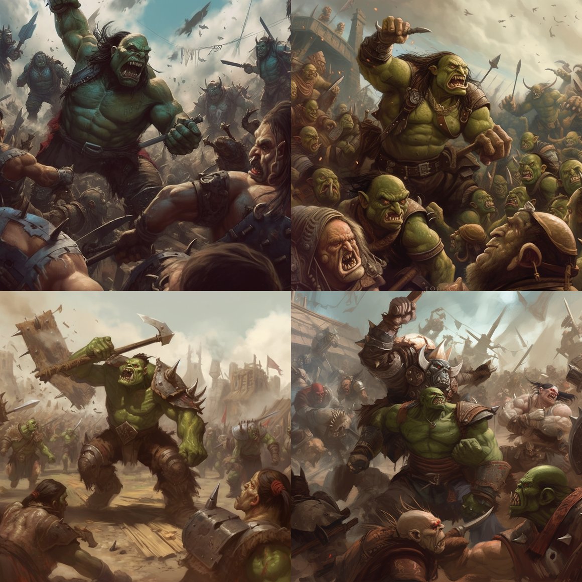 Harry Potter's Epic Ork Battle in the Clouds