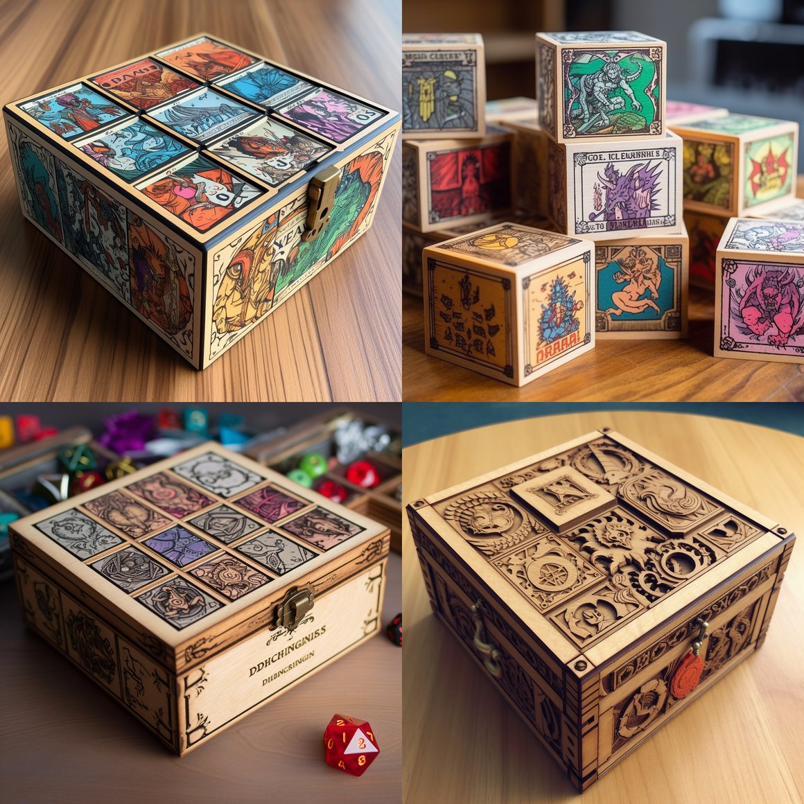 Retro Dungeon Saga: The 80's D&D Memory Game Box