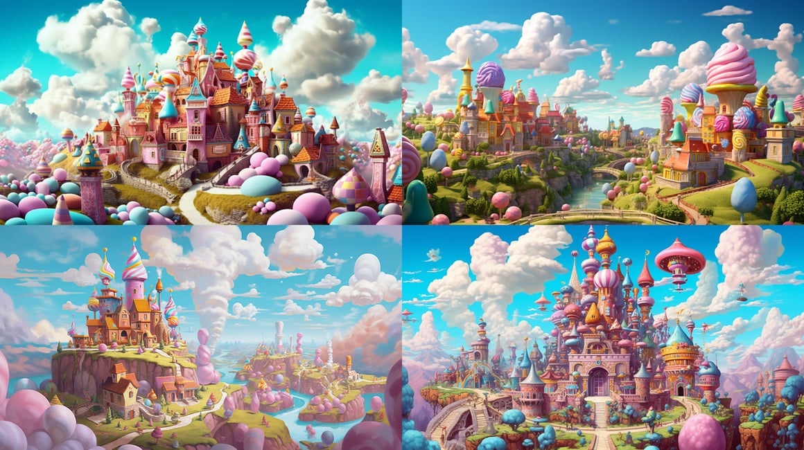 Sugar Coated Fantasy: Midway Through Candy Kingdom