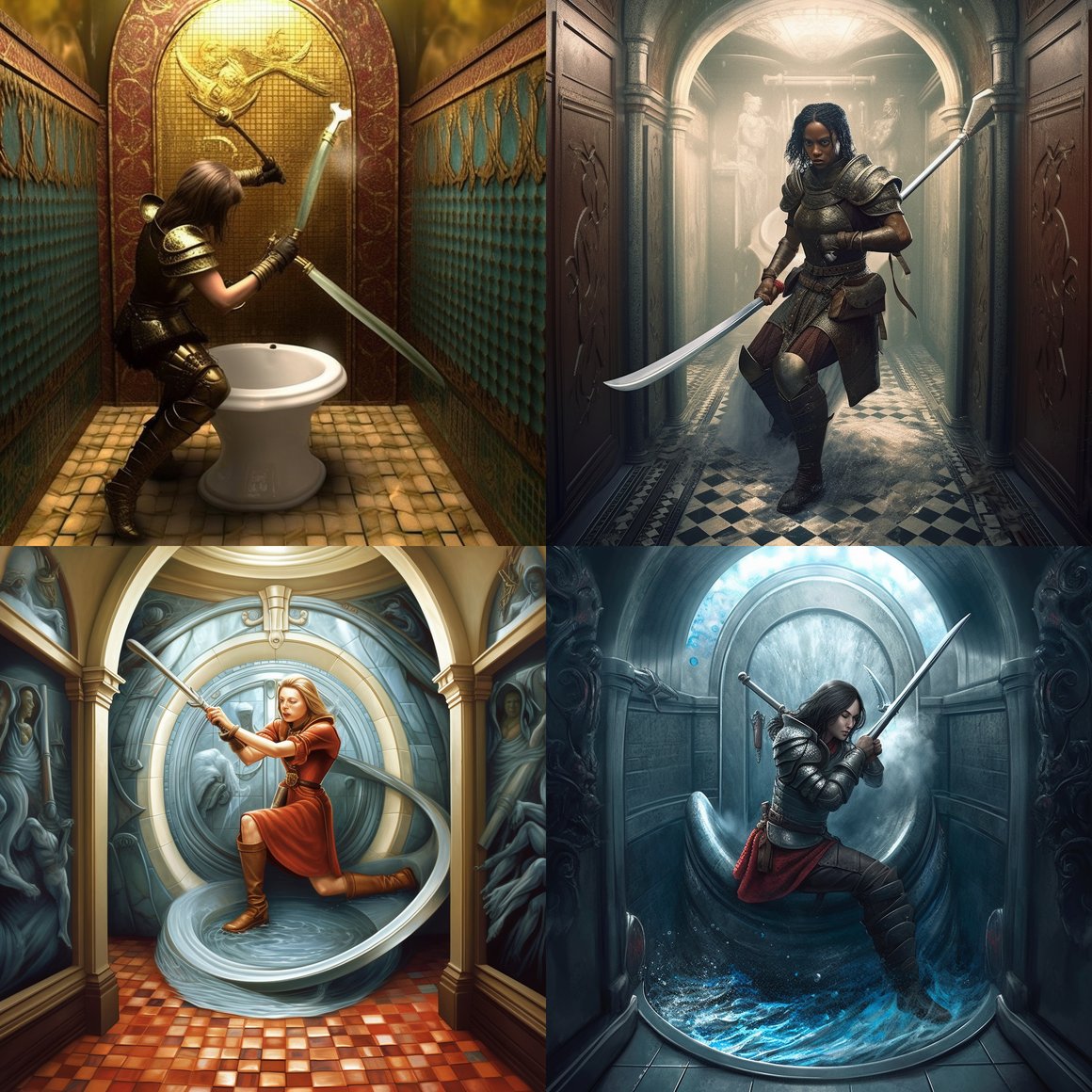 Cleaning Crusade: Clash with the Toilet Gods