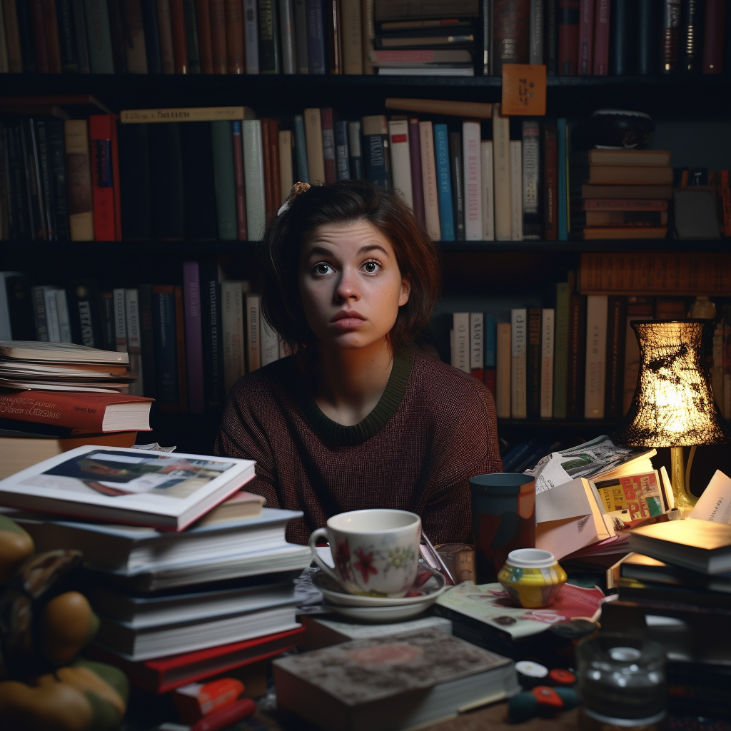 Midnight Desperation: A Student's Struggle