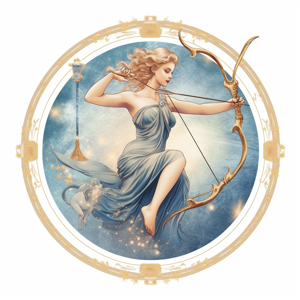 Artemis Unleashed: A Mid-Journey Logo Reflection