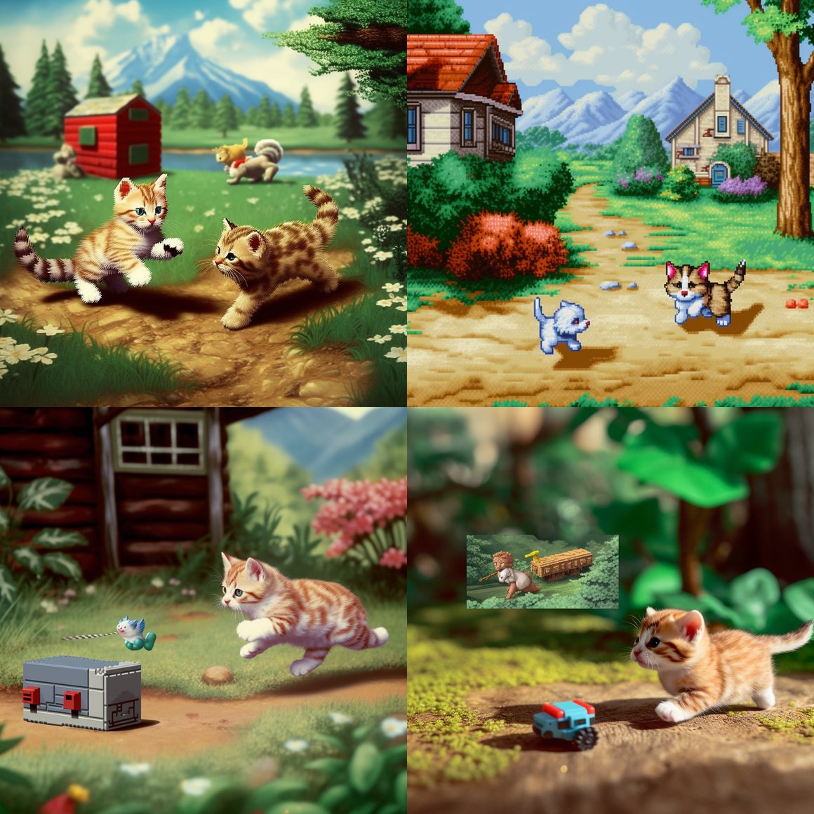 Retro Chase: Kitten and Puppy Edition - v5.1