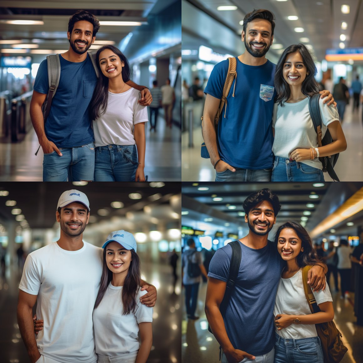 Cinematic Portraits of Young Indian Travelers