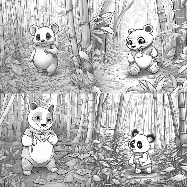 A Cartoon-style Coloring Activity for Kids Prompt | NeoPrompt