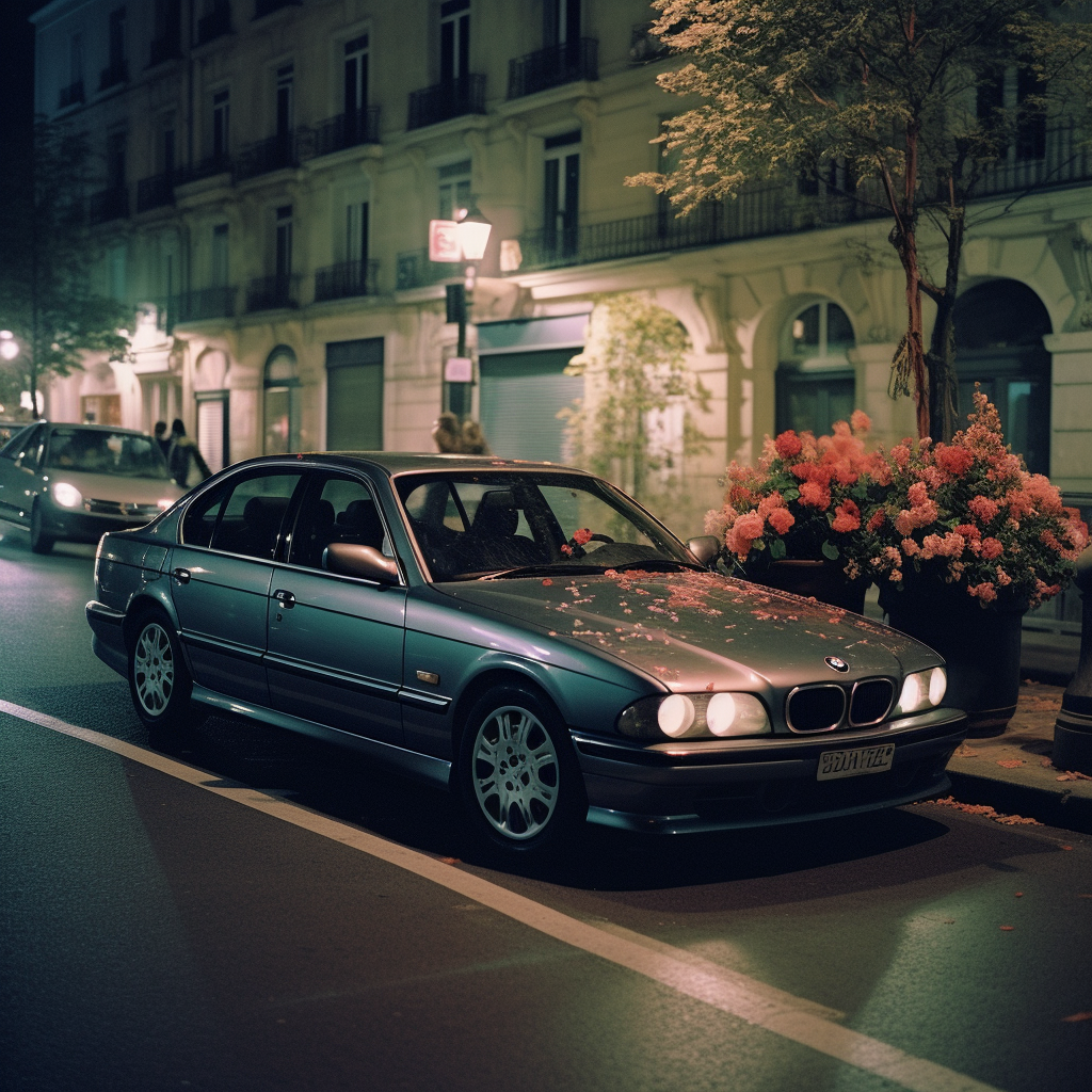 Midnight Blossom: A Unique Sight in Lyon