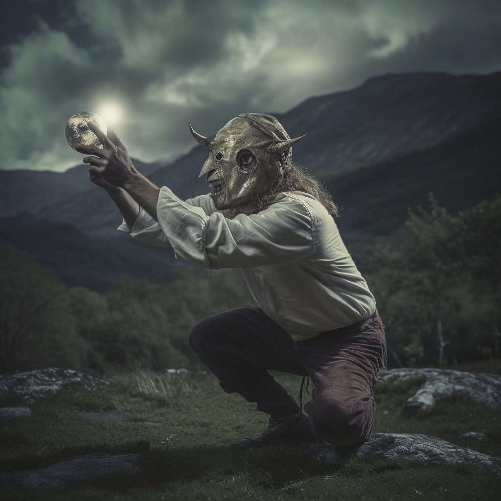 A Surreal Saga of Masked Liberation and Haunting Echoes