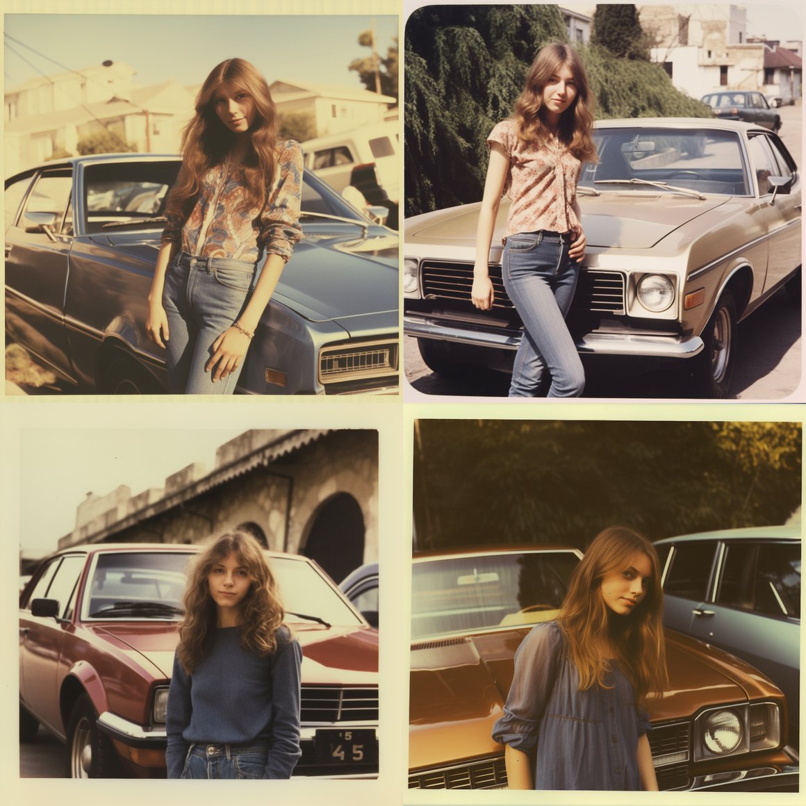 Retro Teenage Adventure: 1970's Mid-Journey Snapshot