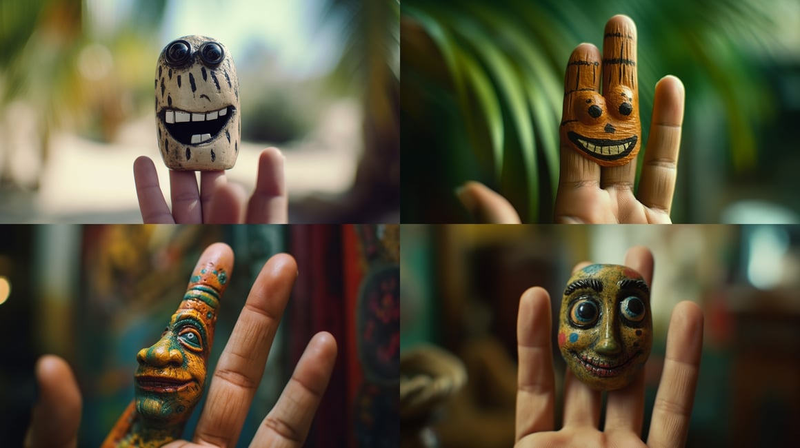 Mid-Travel Break: Exploring Hyper-Realistic Hand Art