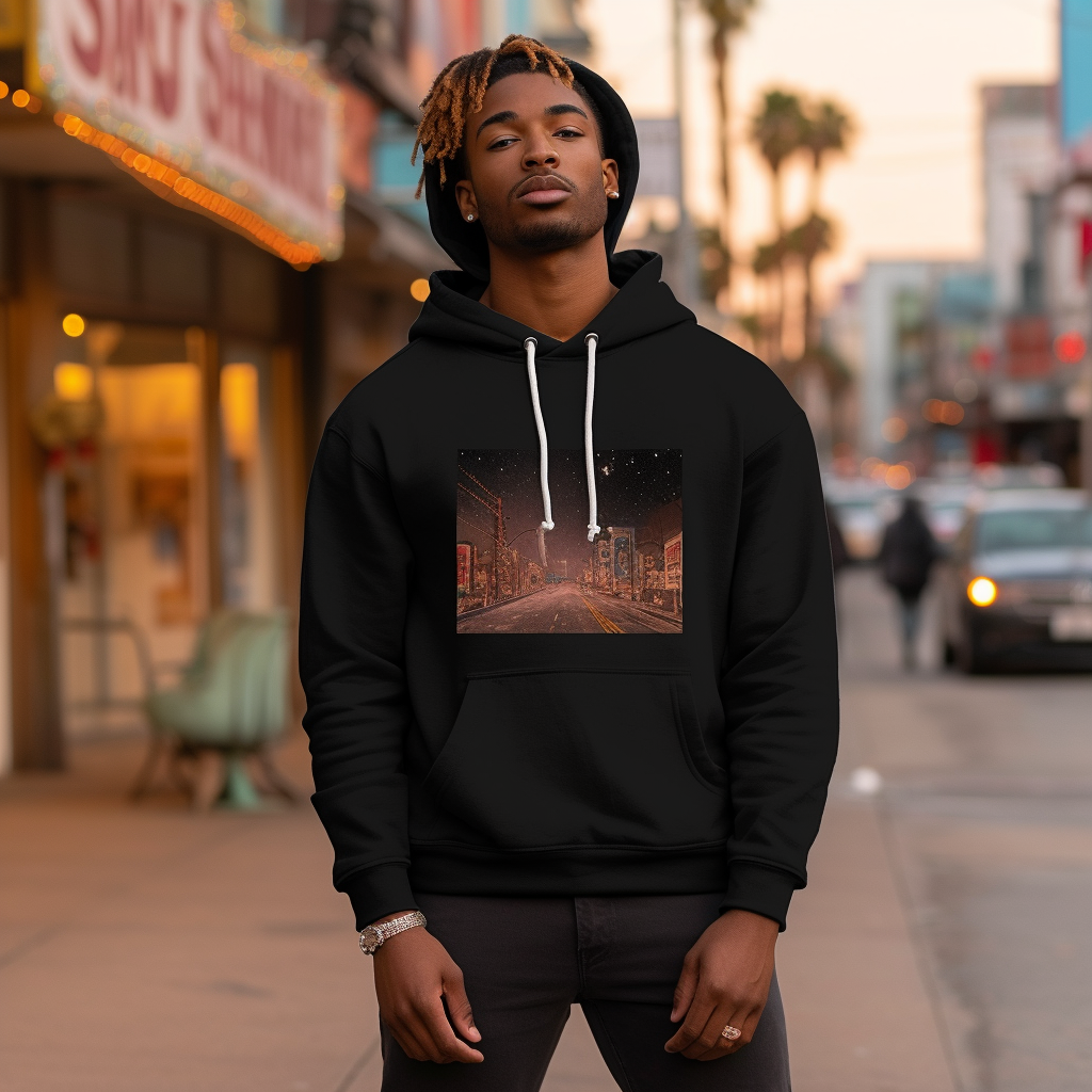 Halfway Update: Modeling Black Hoodie In Los Angeles