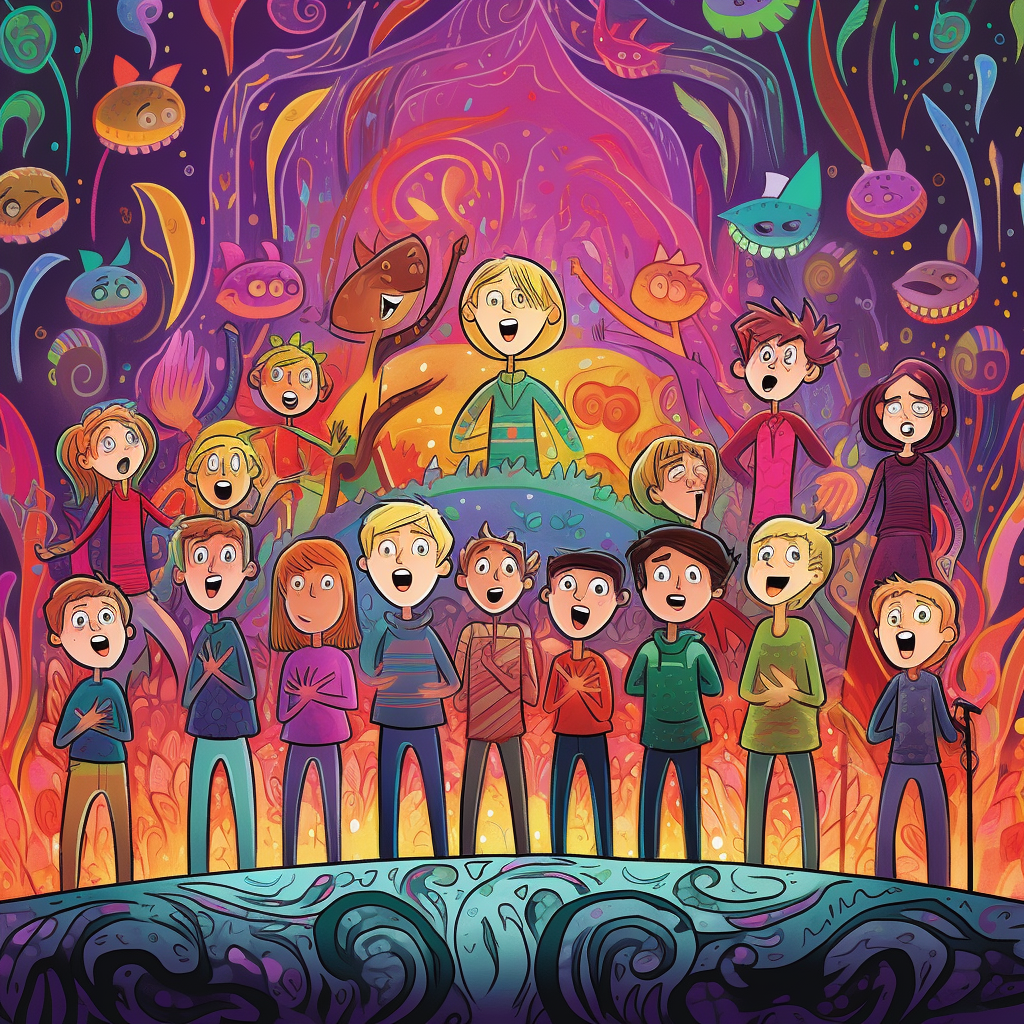 Children's Chorus in Psychedelic Splendor