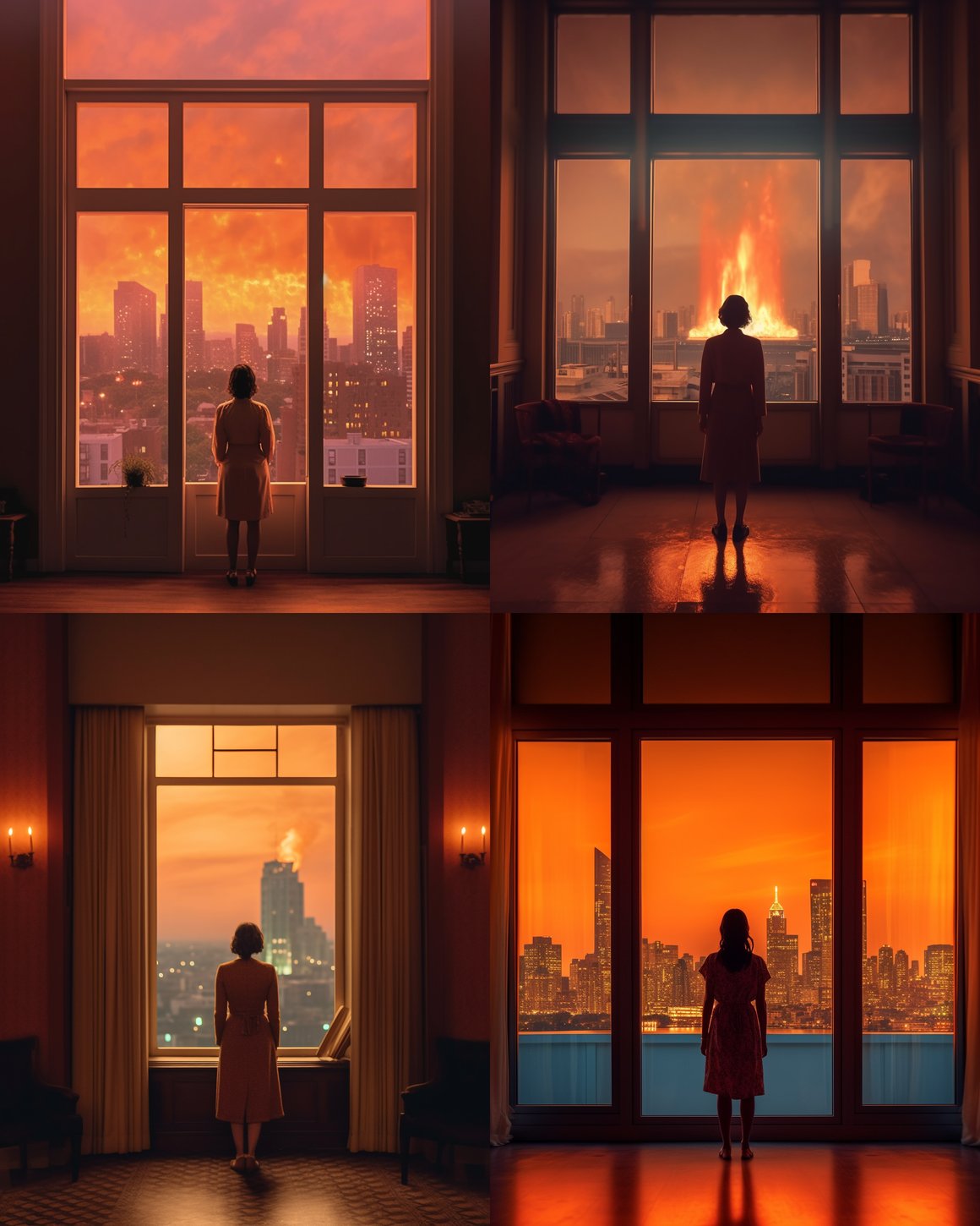 Neoclassical Cinematic Vision: Beauty Amidst Chaos