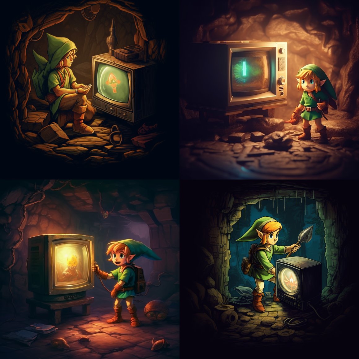 Retro Voyage: Link's Underground Exploration