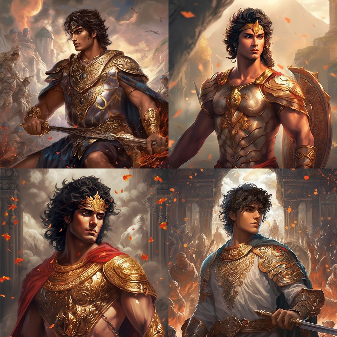 Arjuna's Trial of War, Honor, and Love