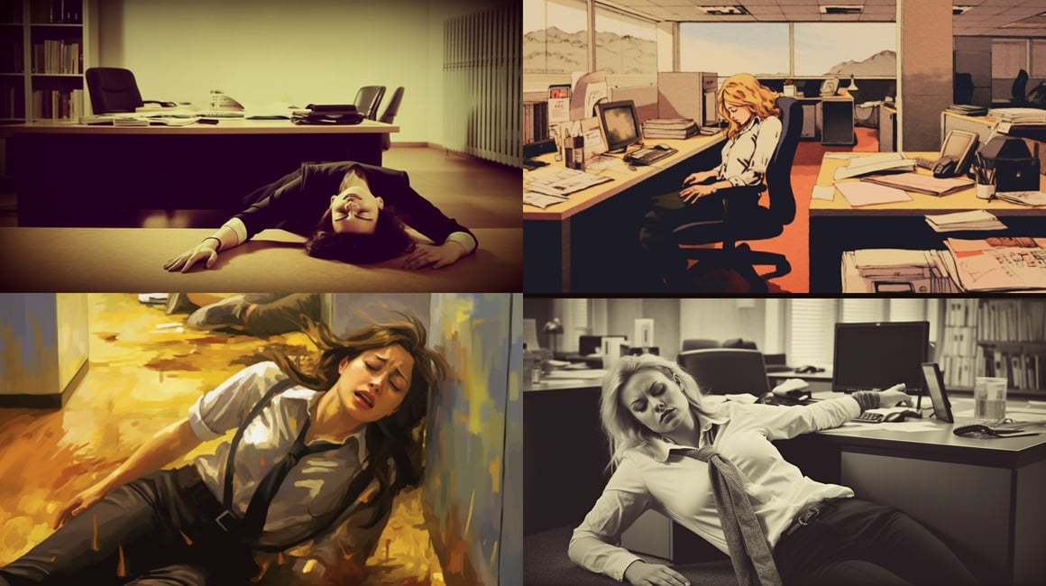 Sudden Collapse: The Office Mystery Unfolds