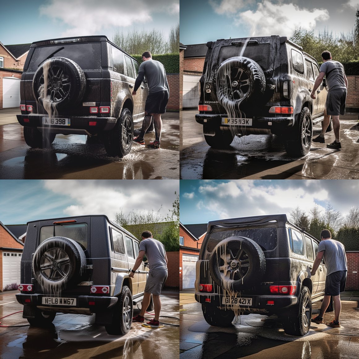 Suburban Suds: A 4x4 Car Wash Chronicles