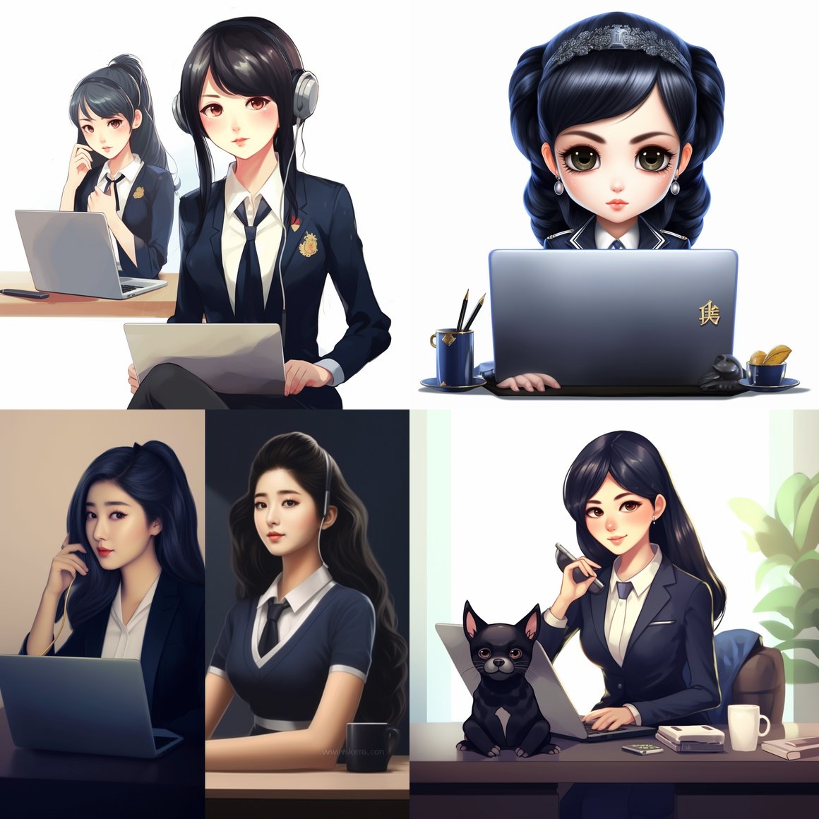 Nautical Corporate Mascot Inspired by Linda Chung and Myolie Wu