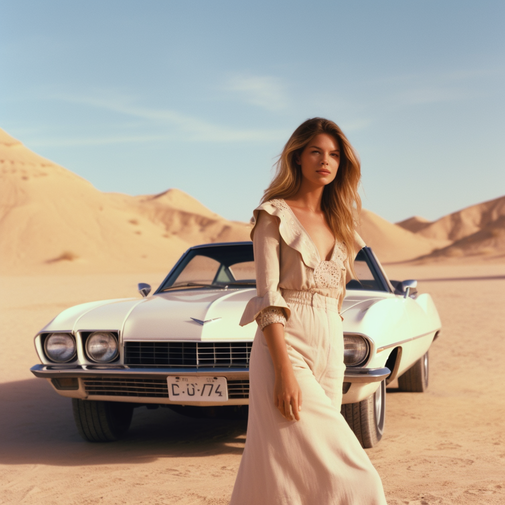 Retro Elegance: A 90's Journey with Doutzen Kroes