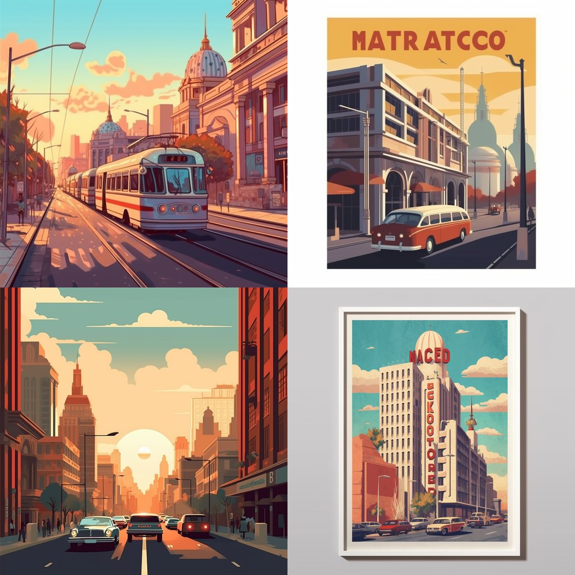 A Travel Poster Illustration