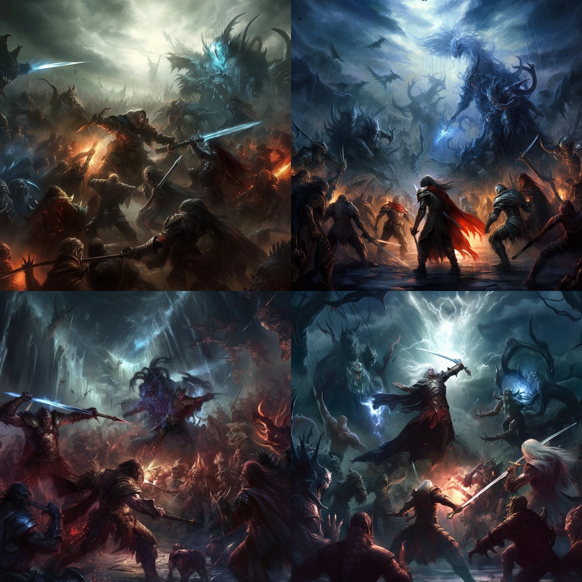 Clash of Powers: The Dark King's Standoff
