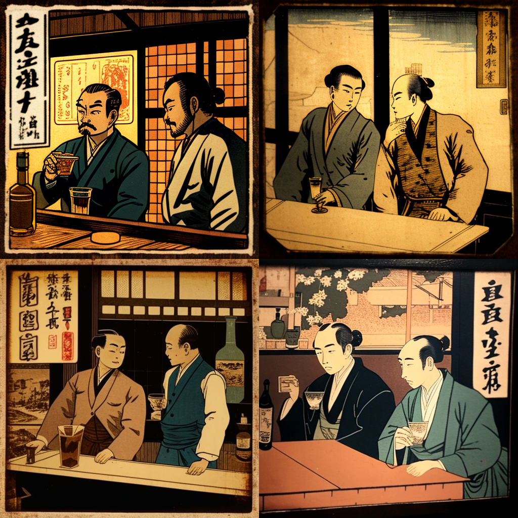 Midnight Edo: Ukiyo-e Whiskey Chronicles