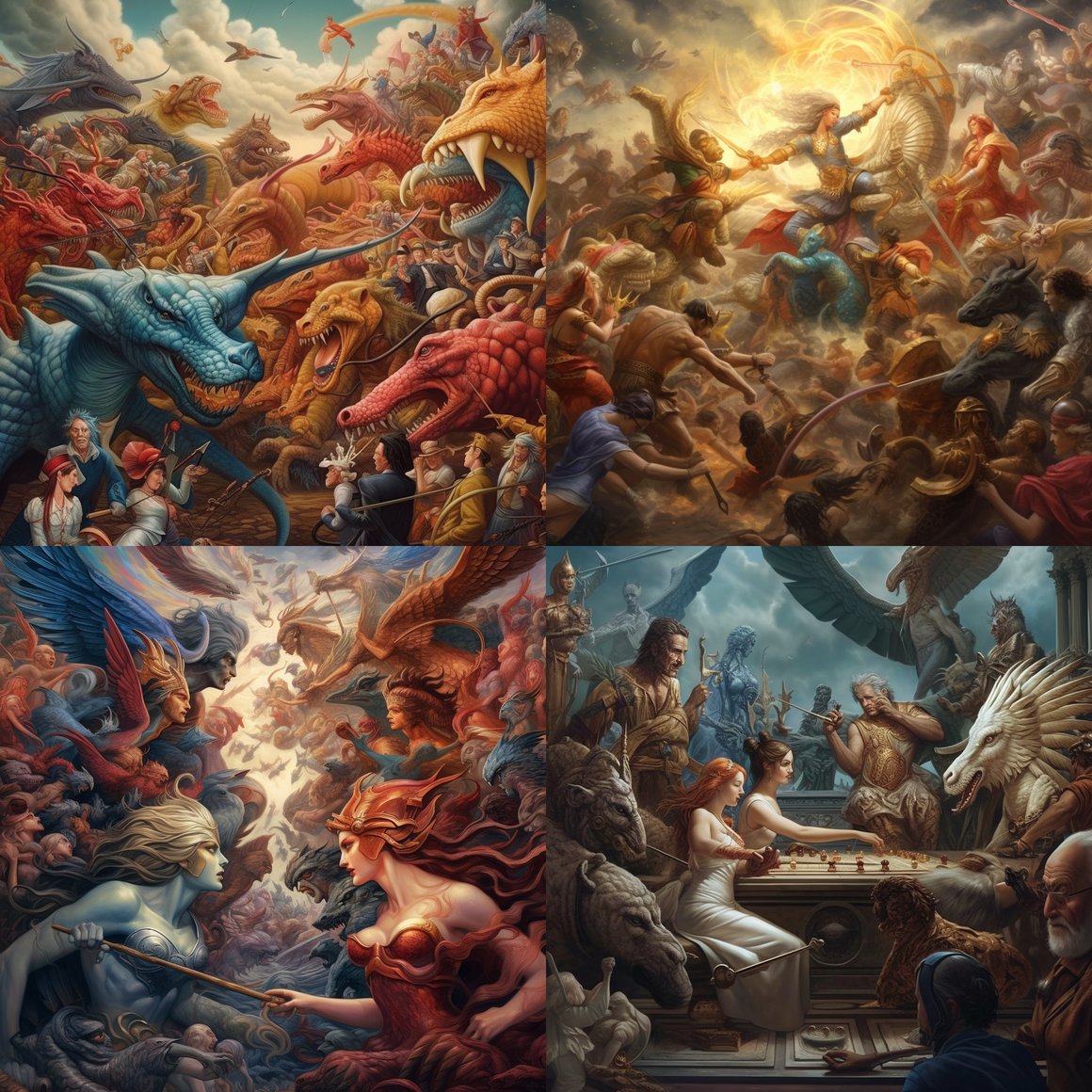 Artistic Clash: Midjourney Masterpiece Showdown