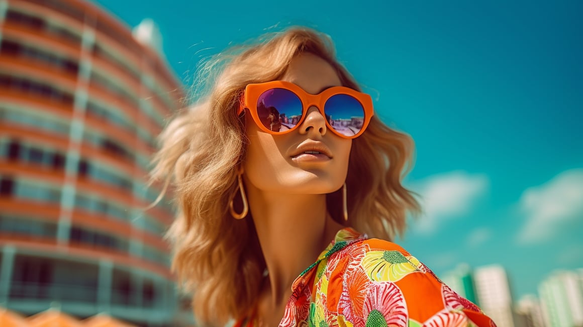 Retro Chic: Midsummer's Day Fashion Shoot in 8K