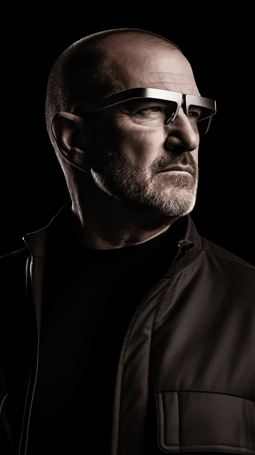 Apple's Visionary: Jony Ive with his AR Glasses
