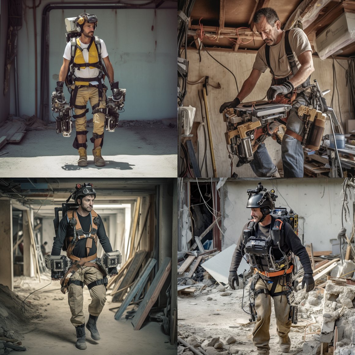 Midlife Power Boost: Construction with Exoskeleton