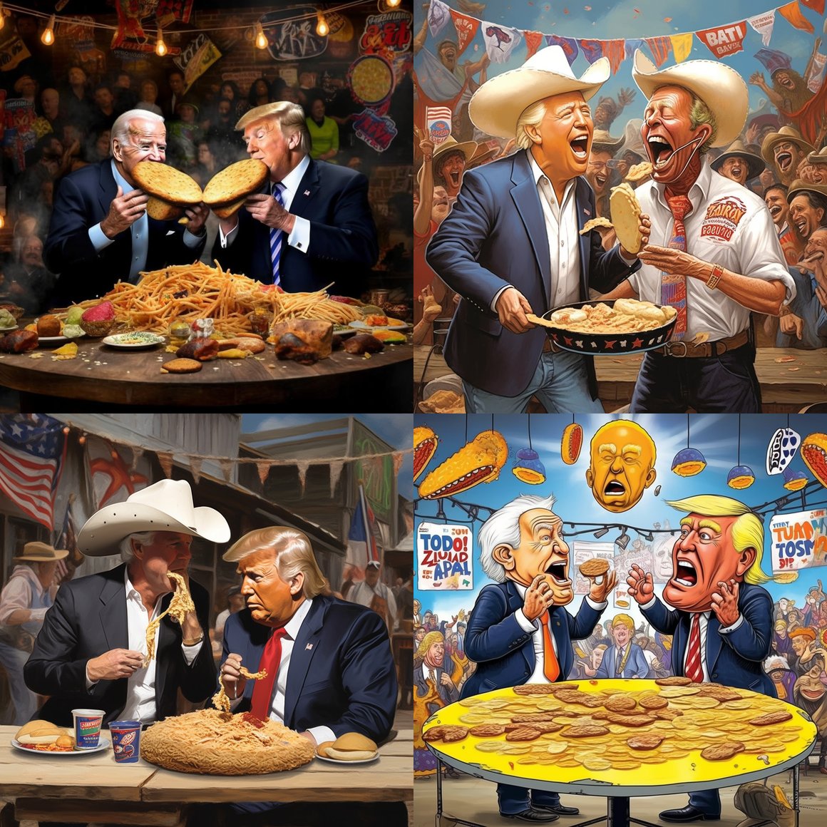 A Trump-Biden Encounter