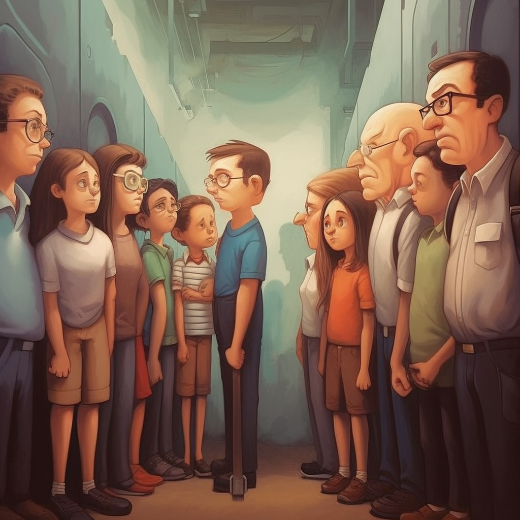 Artful Suspicion: A Mid-Journey Encounter