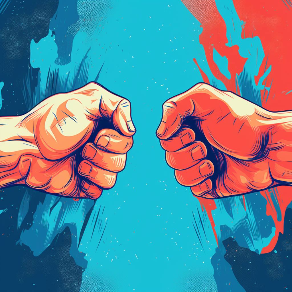 Clashing Worlds: A Collision of Artistic Styles