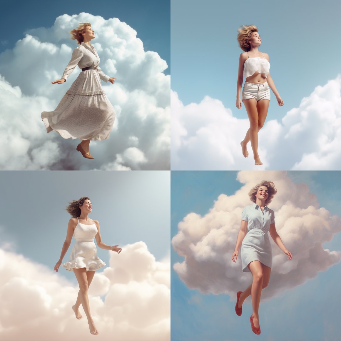 Halfway to Euphoria: A Surreal Cloud-Walking Experience