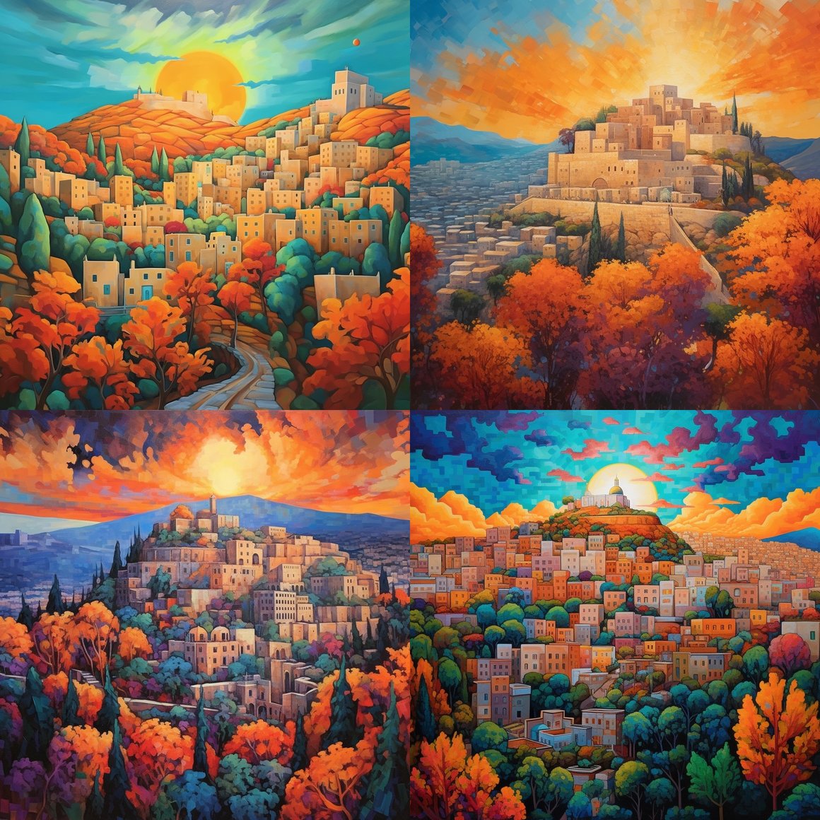A Vibrant Artistic Journey through Ajloun