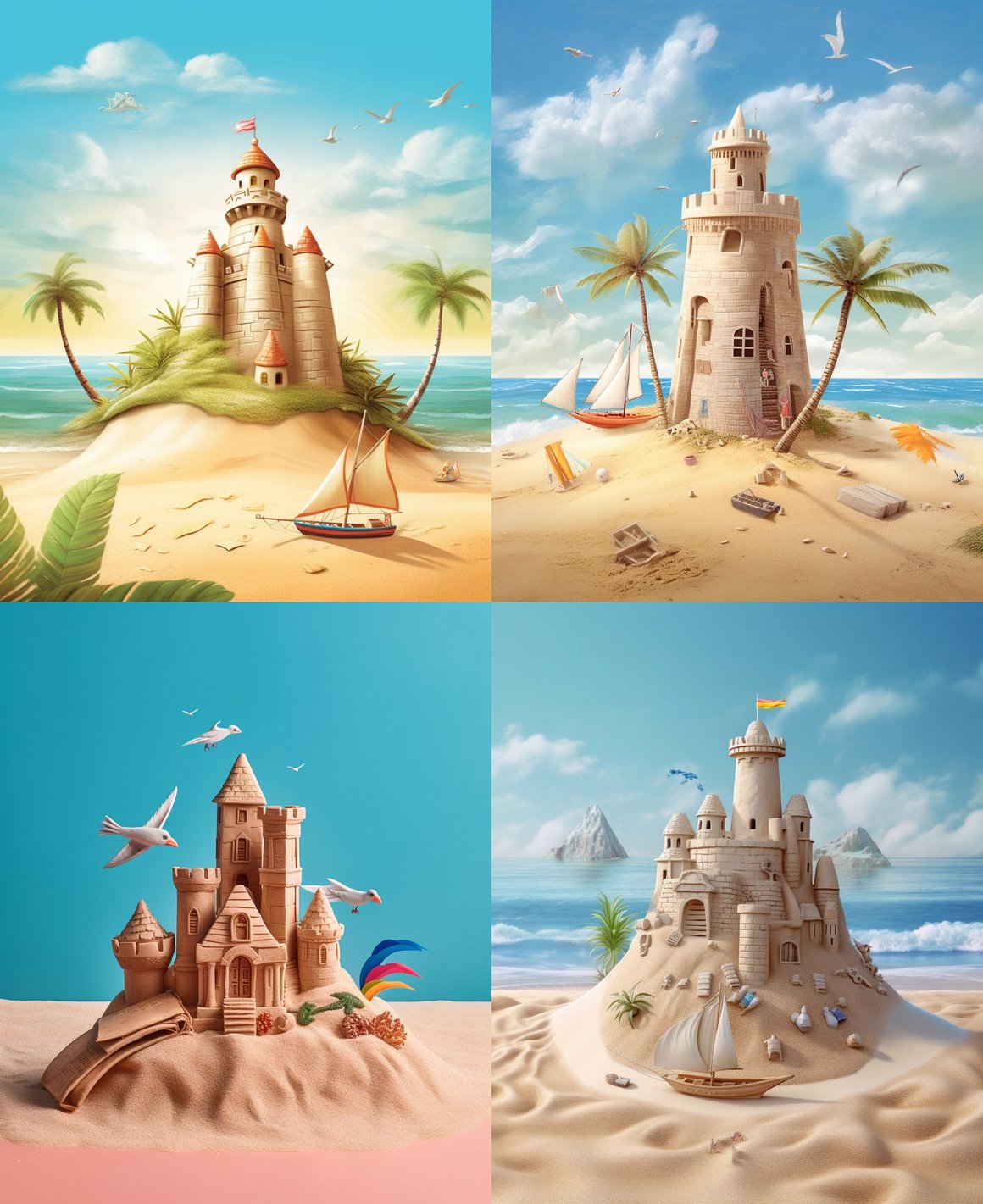 Sun-kissed Sandcastles: A Beach Adventure