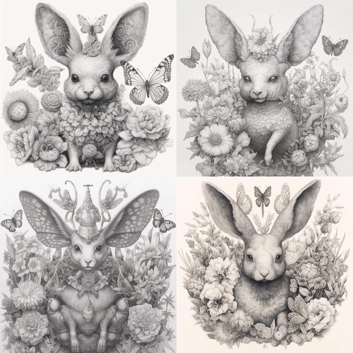 Chimerical Chinese Zodiac: A Mid-Journey Pencil Odyssey