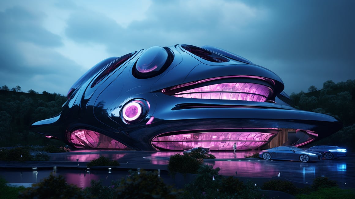 A Mid-Journey Glance into Futuristic Black Panther