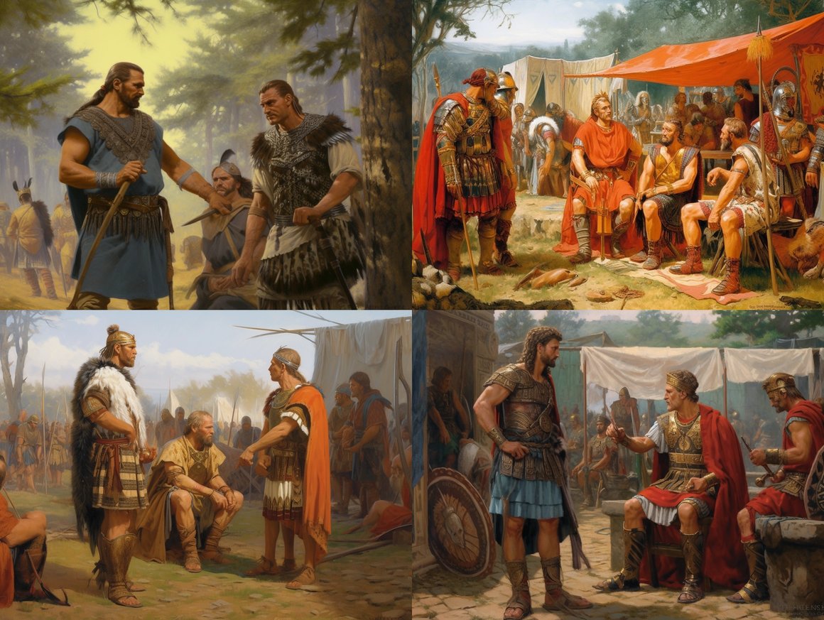 Negotiations at Twilight: A Historical Encounter