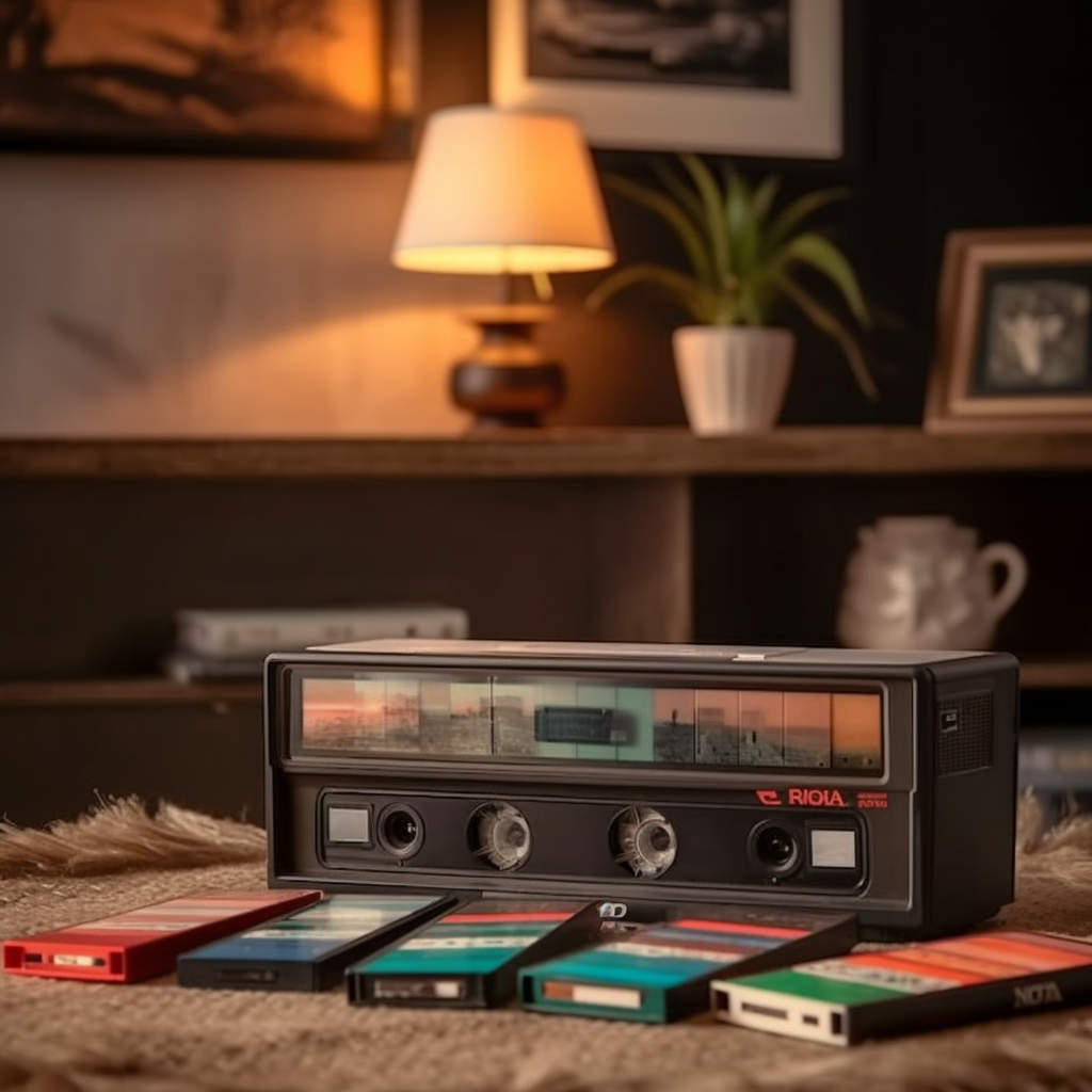 Retro Nostalgia: Mid-Century Living Room Scene