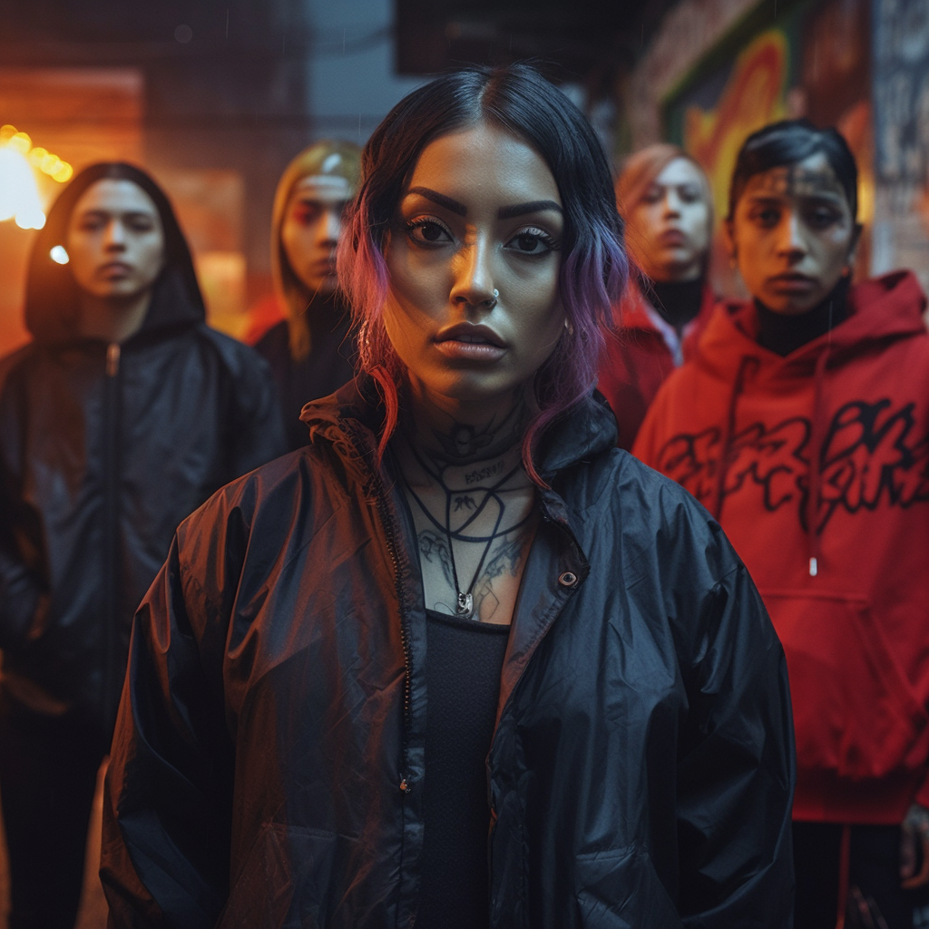 Midnight Cult: Santa Muerta Chola's Cyberpunk Odyssey