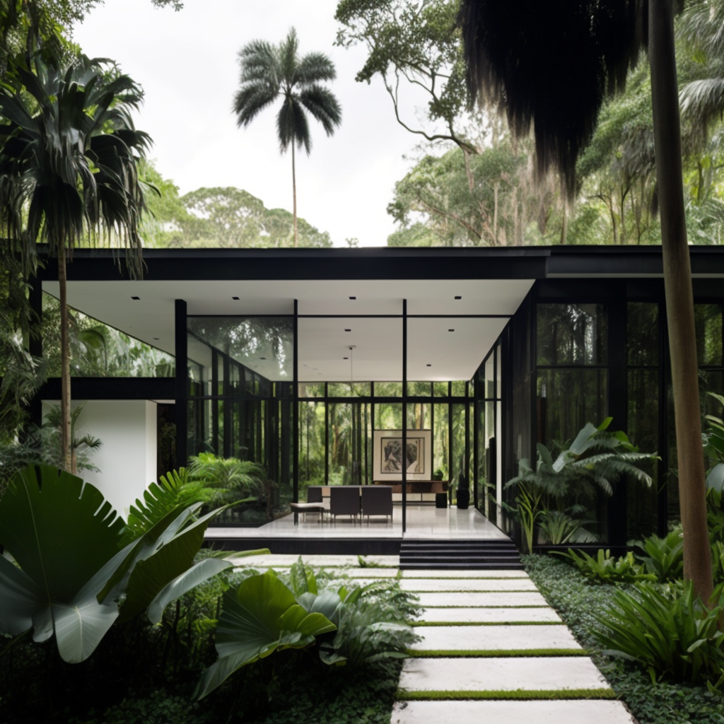 A Tropical Oasis of Architecture and Nature