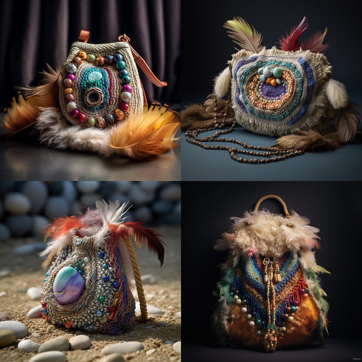 Artisan Crafted Multicolor Macramé Bag Captured with Sony Mirrorless Camera