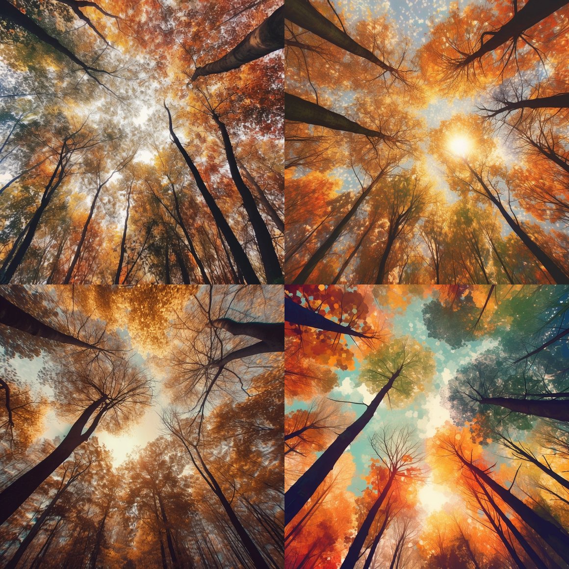 Sun-kissed Canopy: A Mid-Journey Pause